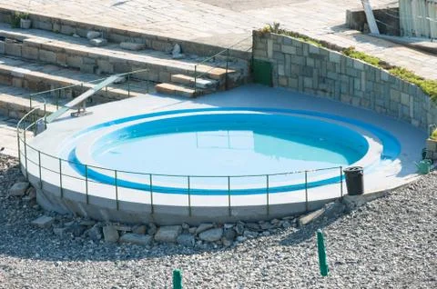 Summer pool Stock Photos