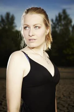 Summer portrait Stock Photos