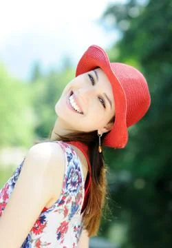 Summer portrait Stock Photos