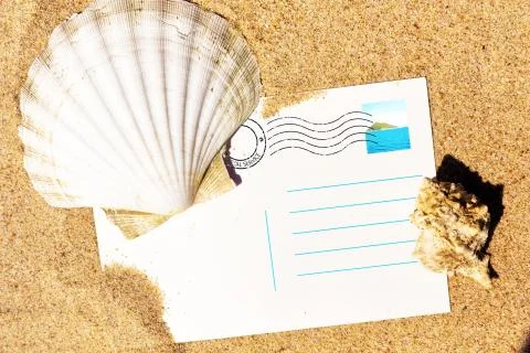 Summer post card. Stock Photos