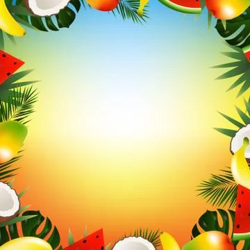 Summer Poster Stock Illustration