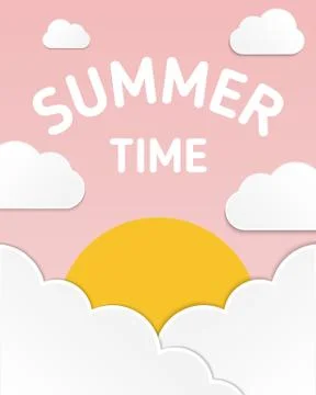 Summer Poster Stock Illustration