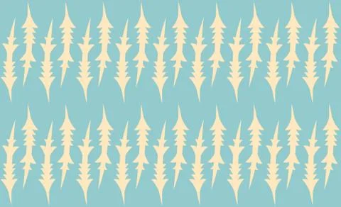 Summer print beige pattern Stock Illustration