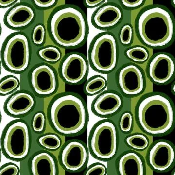 Summer print ethnic seamless magic eyes pattern for wrapping paper and fabric Stock Illustration