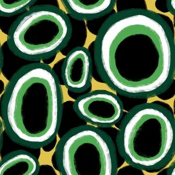 Summer print ethnic seamless magic eyes pattern for wrapping paper and fabric Stock Illustration