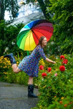 Summer rain Stock Photos