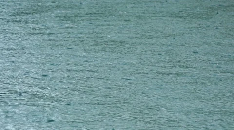 Summer rain with sound Stock Footage 51758066