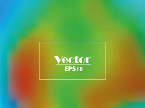 Summer rainbow abstract gradient vector background Stock Illustration