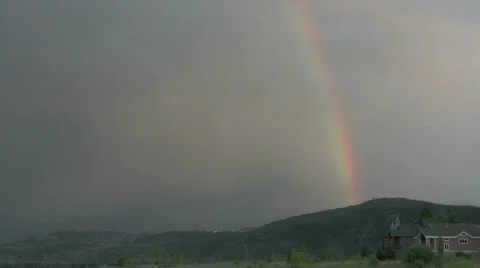 Summer Rainbow CR Stock Footage 508717