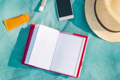 Summer reading Foto stock