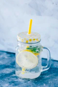 Summer Refreshin Cocktail Stock Photos
