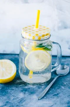 Summer Refreshin Cocktail Stock Photos