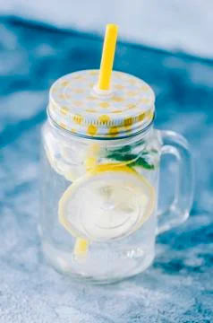 Summer Refreshin Cocktail Stock Photos