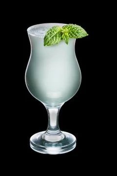 Summer refreshing cocktail Stock Photos