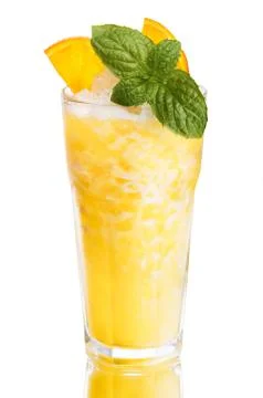 Summer refreshing cocktail Stock Photos
