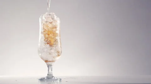 Summer refreshment cold beverages cocktail concept Stock Footage 64338855