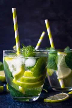 Summer refreshment Stock Photos