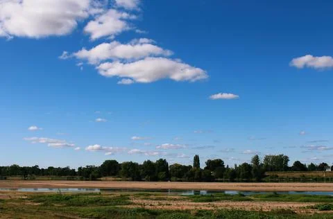 Summer at the Rhone Stock Photos