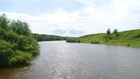 Summer River Stock Footage 91245825