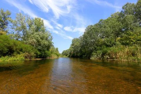 Summer River Stock Photos