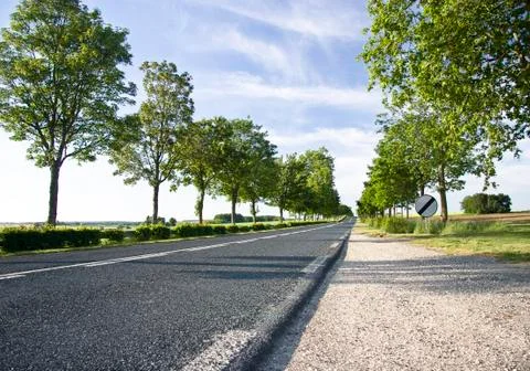 Summer road Stock Photos