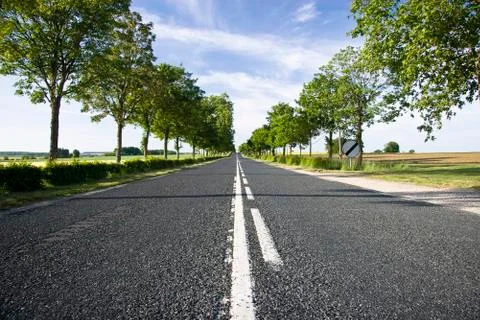 Summer road Stock Photos