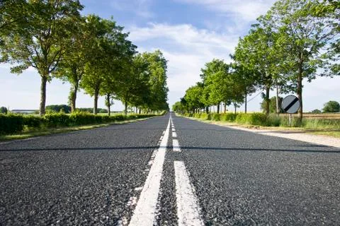 Summer road Stock Photos