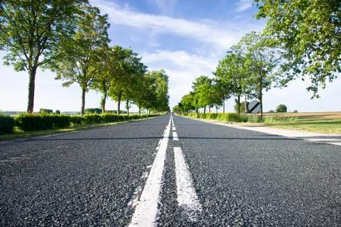 Summer road Stock Photos