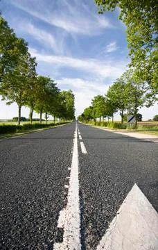 Summer road Stock Photos