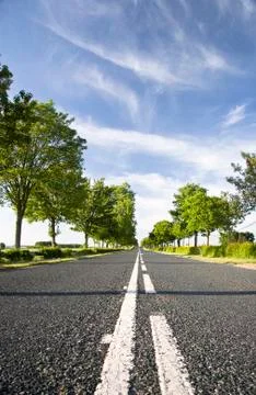 Summer road Stock Photos