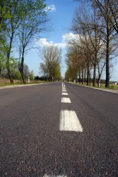 Summer road Stock Photos