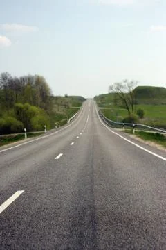 Summer road 스톡 사진