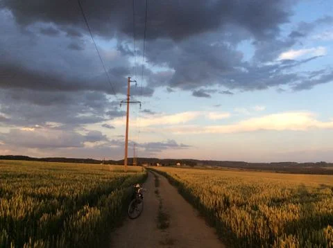 The Summer Road Foto stock