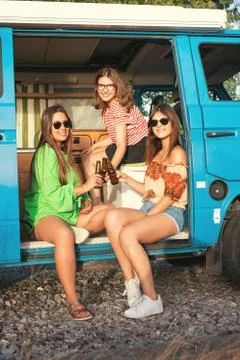 Summer Road-Trip Stock Photos