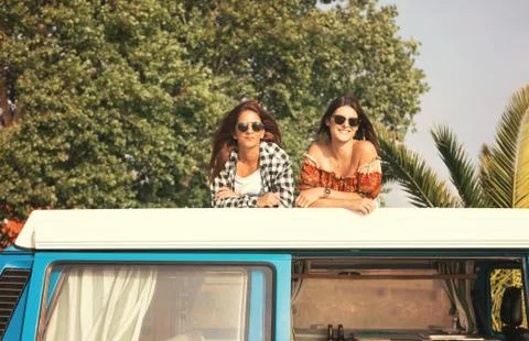 Summer Road-Trip Stock Photos