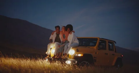 Summer Road Trip Vibes Stock Footage 172169521