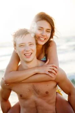 Summer romance 스톡 사진