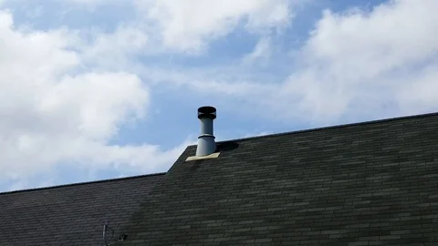 Summer Rooftop Stock Footage 96961761