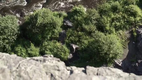 Summer rough river. Stock Footage 69094190