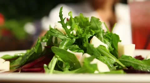 Summer salad Stock Footage 11299676