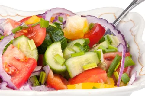 Summer salad Stock Photos
