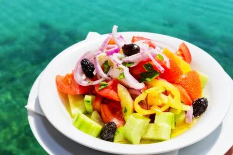 Summer salad. Stock Photos