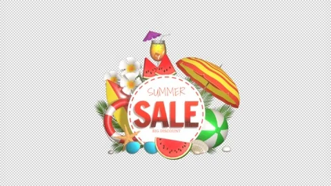Summer sale Stock Footage 157251603