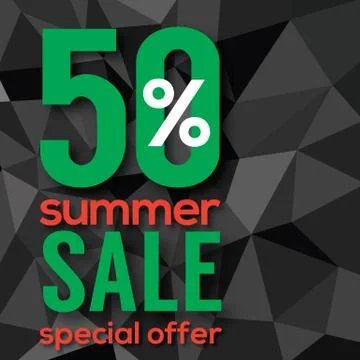 Summer Sale Modern Background Vector Illustration Stock-Illustration