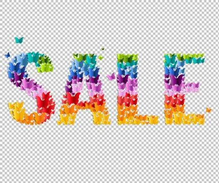 Summer Sale Text Stock Illustration