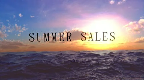 Summer Sales CG (HD) Видео 10867484