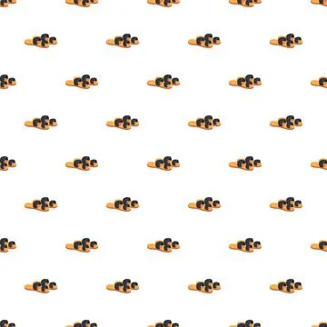Summer sandals footwear repeat pattern on white background Stock Illustration