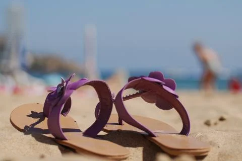 Summer Sandals Stock Photos