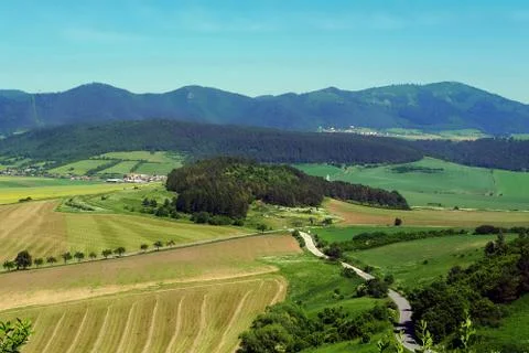 Summer scenery Stock Photos