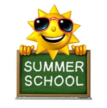 Summer school Stock Illustration